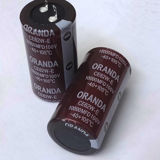 [KODE 77]  Elco 10000uf/100v Oranda, elco 10000/100 oranda