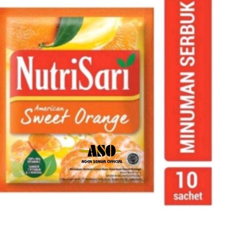 

Terbaru 3.3 NUTRISARI SWEET ORANGE 14g ASO RENCENG ( ISI 10) MURAH !!!