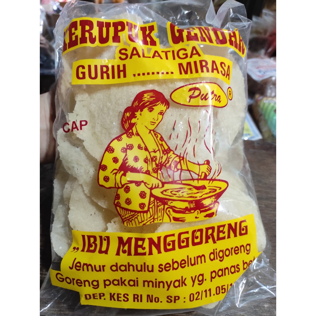 

Kerupuk karak - handmade (Salatiga)