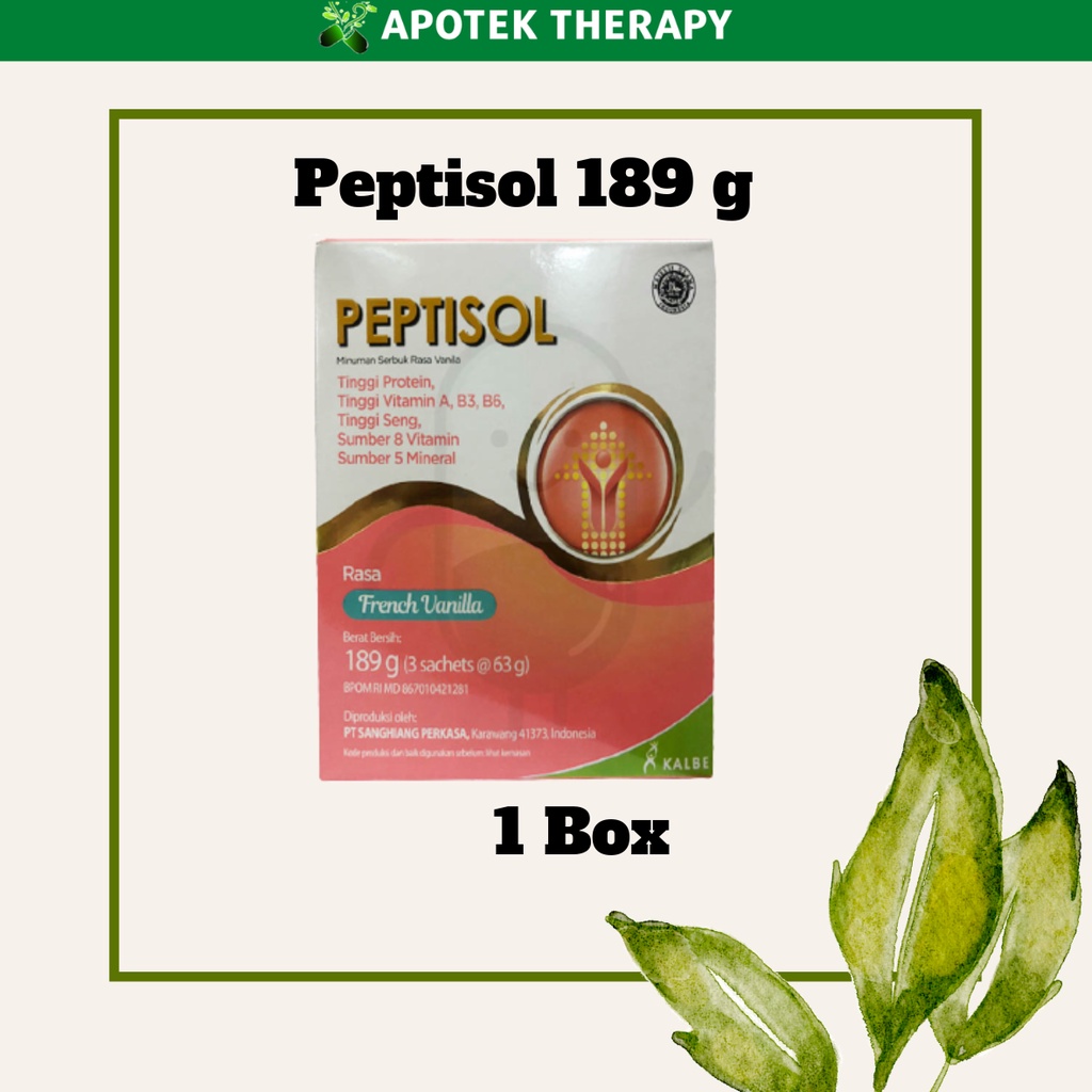 

Susu Peptisol 189 g/ kotak