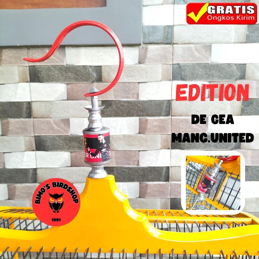 TERMURAH GANTUNGAN SANGKAR BURUNG FULLSET PION "DE GEA" CANTOLAN SANGKAR KOSAN KOTAK LOVEBIRD