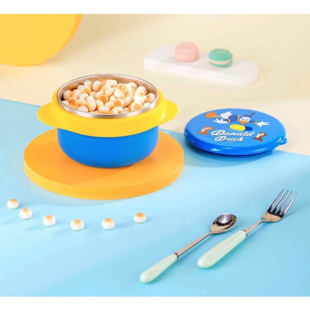 DISNEY ORIGINAL STAINLESS BOWL BENTO