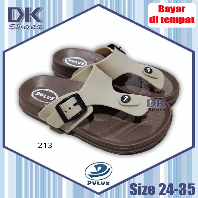 Dulux 213 Size 24-35 Sandal Anak / Sandal Karet Anak / Sandal Jempol Anak Laki