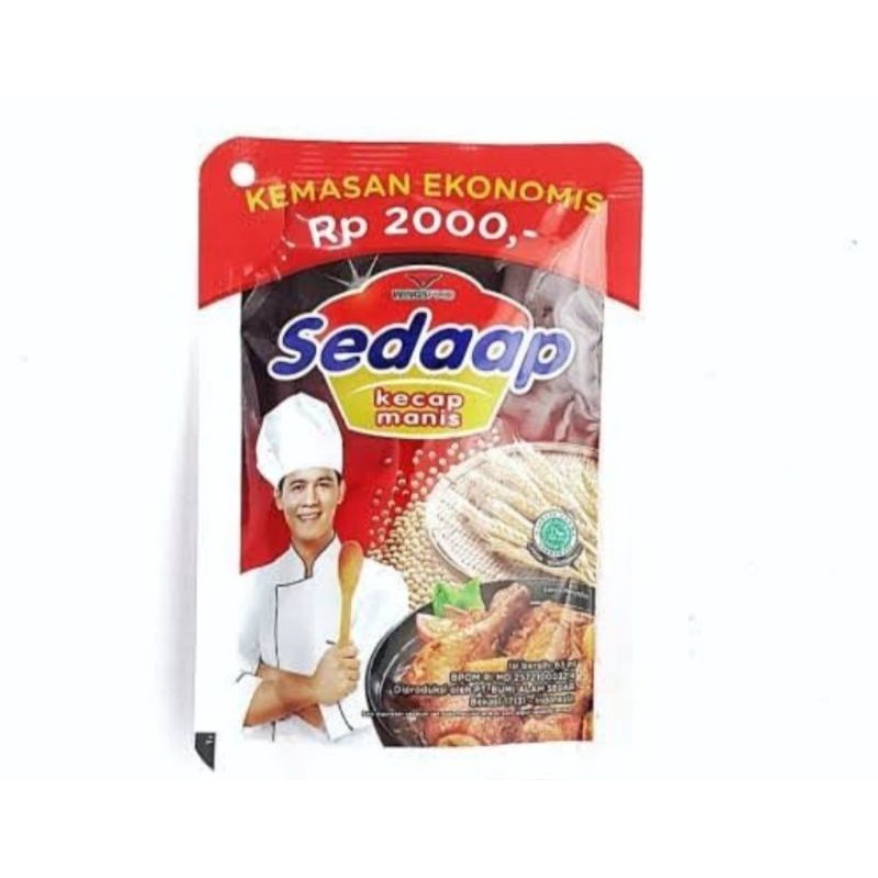 

Kecap Sedaap kecap manis 63ml