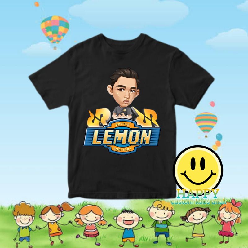 baju anak kaos anak rrq lemon