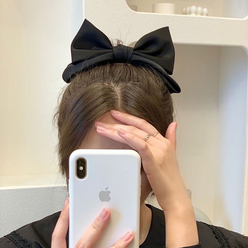 HIGH PONYTAIL RIBBON HAIRCLIP JEPIT JEPITAN RAMBUT PITA BESAR BOW FAIRY CUTE CEPOL HAIR CLIP AKSESORIS KOREA KOREAN HITS TREND