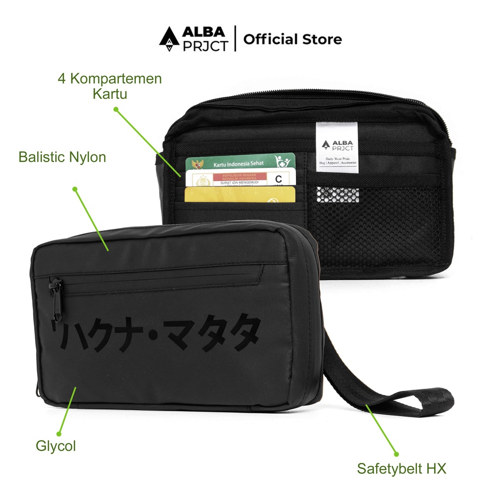 ALBA PROJECT I PAKET BUNDLING ( BACKPACK OSAKA + HANDBAG SAGA )