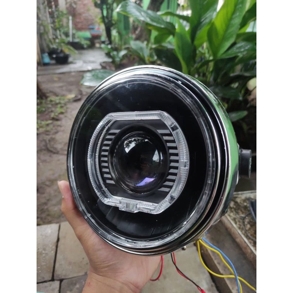 lampu biled 3 inch set batok ninja PNP Tiger lama,ninja ss,Vixion ,Mega pro