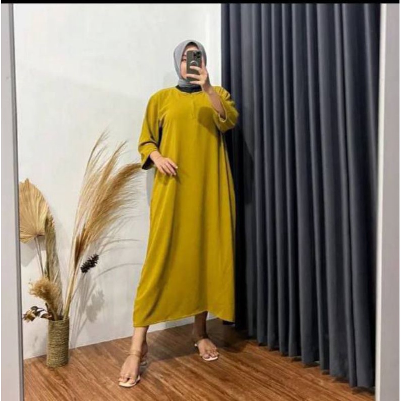 DRESS POLOS CRINKLE. GAMIS CRINKLE POLOS. CRINKLE AIRFLOW PREMIUM. DAILY DRESS