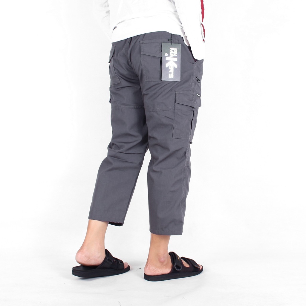 Kent Celana Pria reguler Sirwal Panjang Tacktical Original Abu Abu