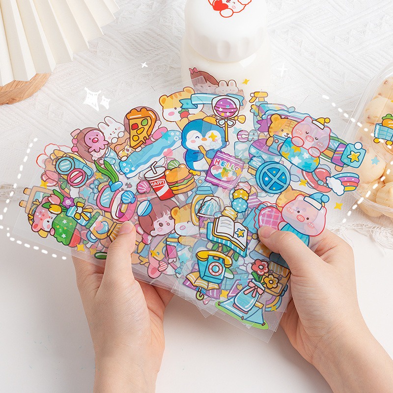 

[LBS] Sticker Kartun Anak DIY BUJO Scrapbook