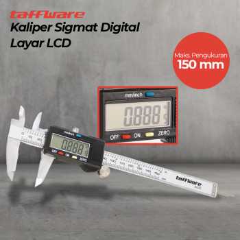 

Taffware Kaliper Sigmat Digital Layar LCD SH20