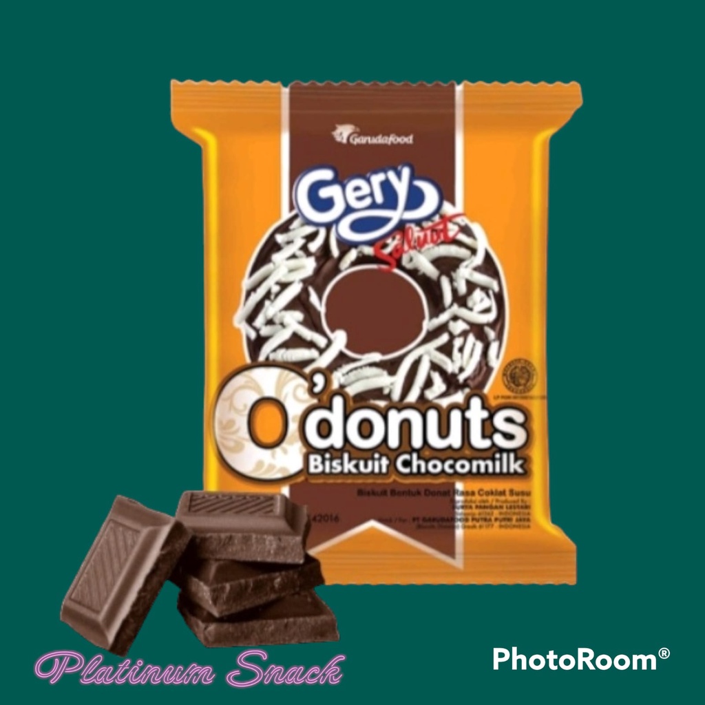 

Gery O Donuts Chocomilk | Isi 24 @ 8 Gr | GarudaFood