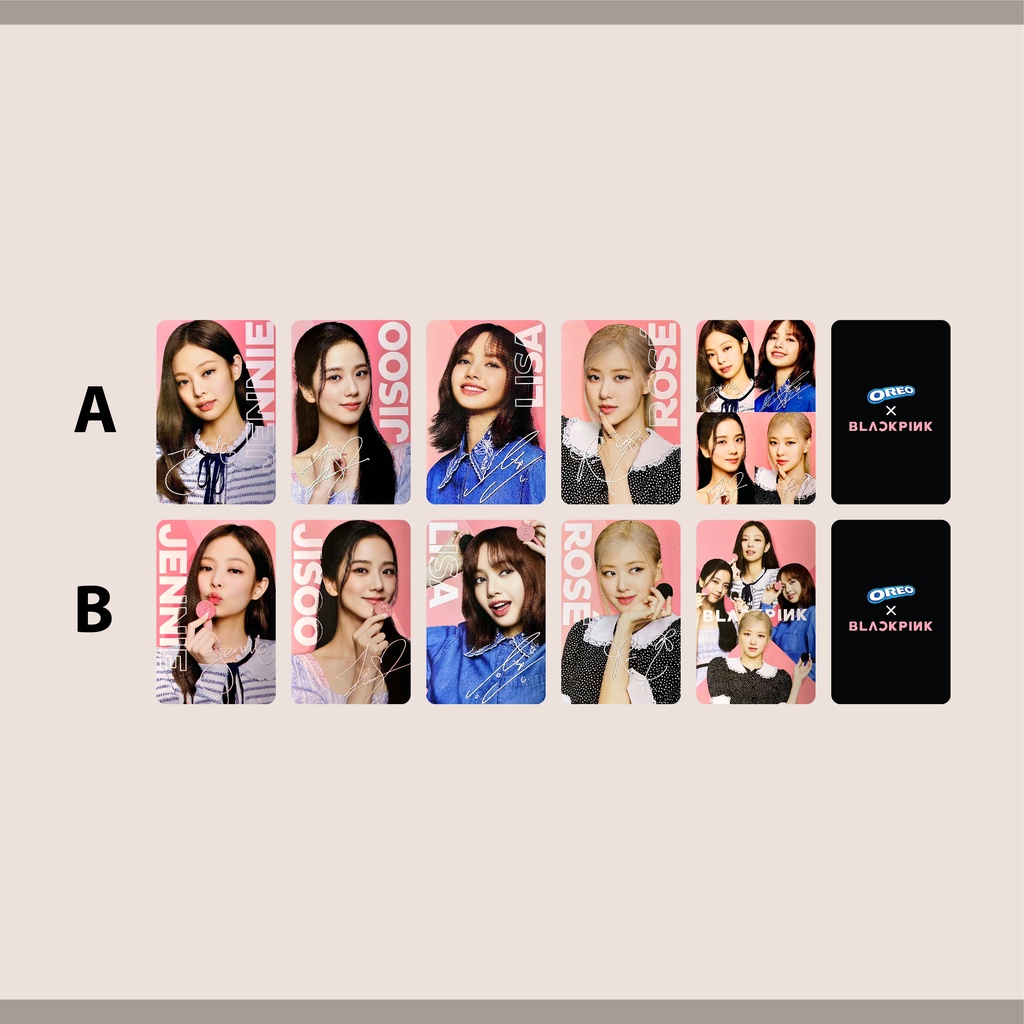 PHOTOCARD OREO x BLACKPINK