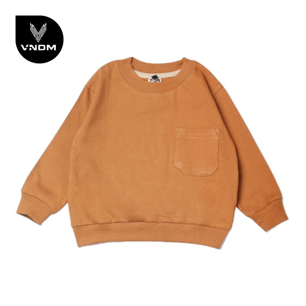 VENDOM KIDS - Sweater Crewneck Anak Unisex 2 - 6 Tahun Cotton Combed 24s