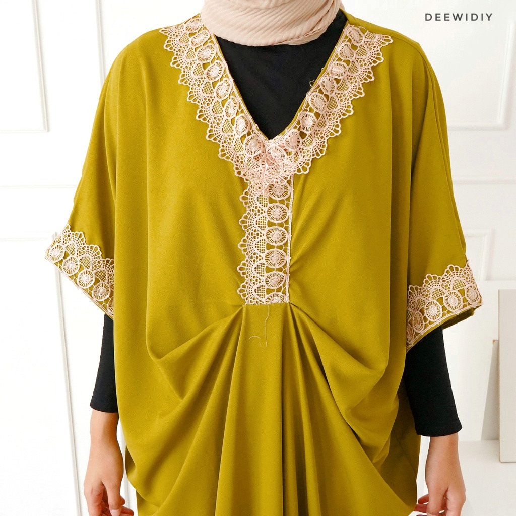 KAFTAN JUMBO WANITA / DRESS JUMBO WANITA / ALYSA KAFTAN DEEWIDIY