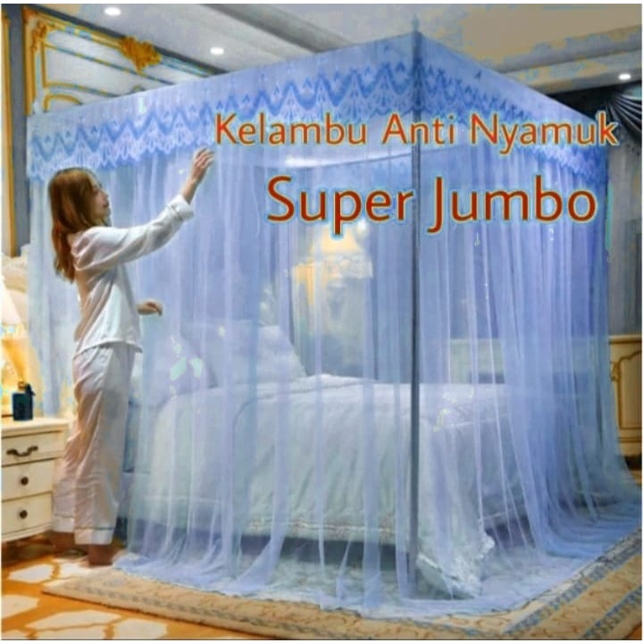 KELAMBU NYAMUK JUMBO TEBAL 200X200