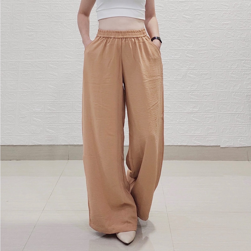 SUNSHINE VIRGO CULLOTE PANTS - CELANA KULOT COTTON CRINKLE