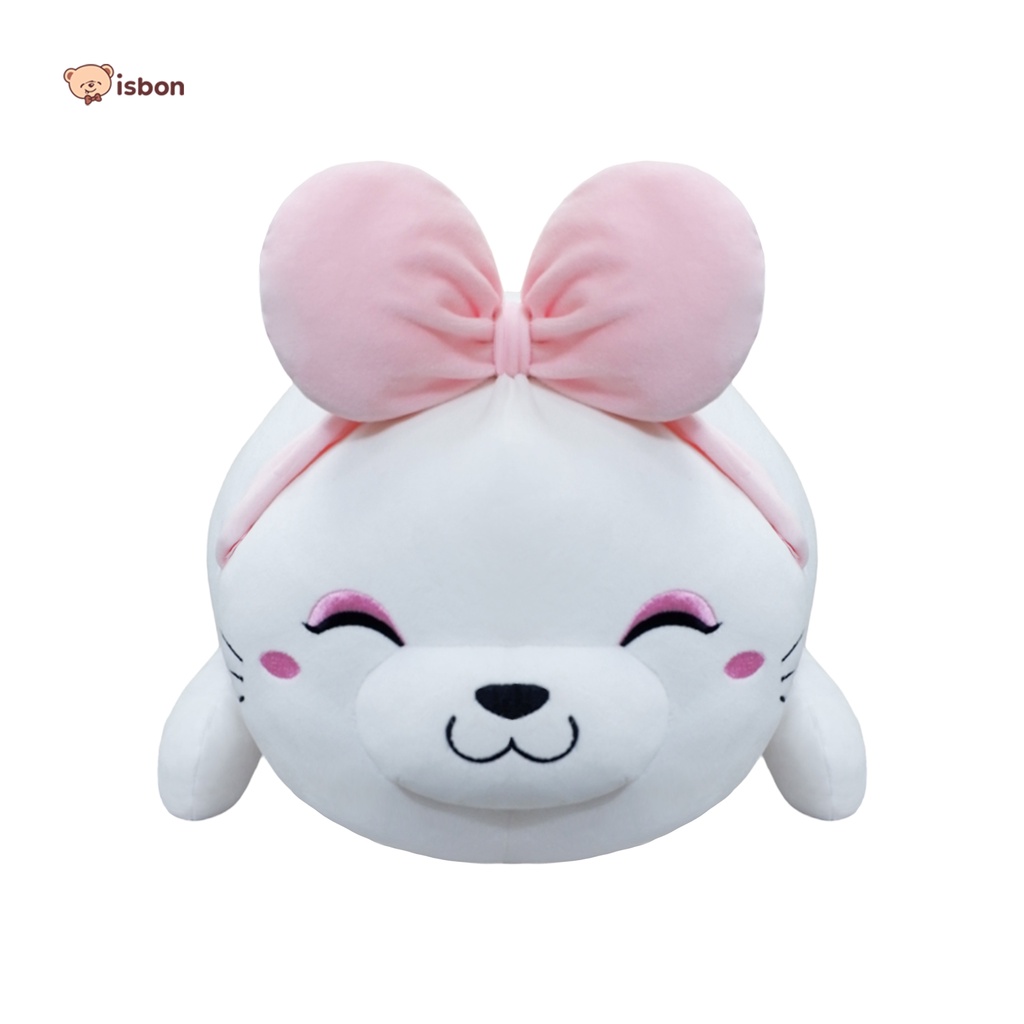 Boneka Penghangat Tangan Hewan Anjing Laut Seal Nap Cushion Untuk Cuaca Dingin Meja Kantor Bantal Mobil Premium Halus by Istana Boneka