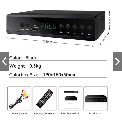 stb set top box tv digital