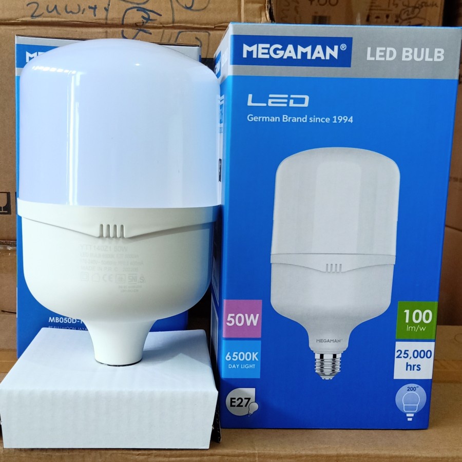 LAMPU / BOHLAM LED T MEGAMAN 50W 50 WATT YTT-120Z1