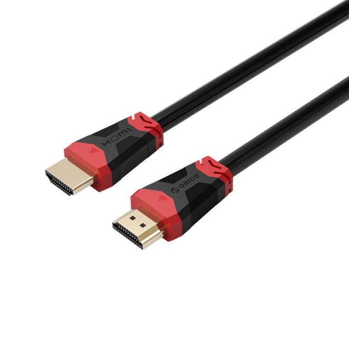 Konektor Gold Plated ORICO HD303 Kabel HDMI 2.0 Cable Clear Resolusi