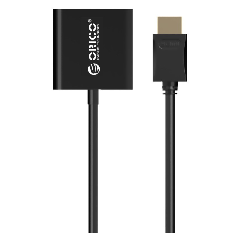 Kabel Display Adaptor ORICO DHTV-C20 Cable HDMI A to VGA Full HD 20CM