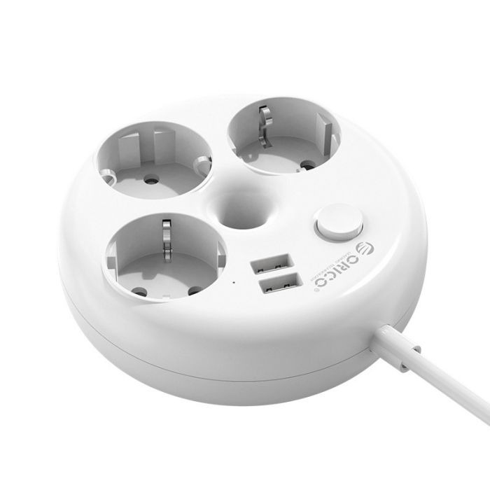 Original ORICO Port USB Smart Power Strip Plug Listrik Colokan