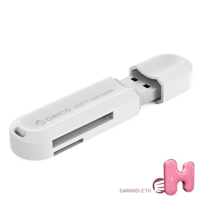 Port OTG Kartu Memori Original Orico CRS21 Card Reader USB3.0 TF SD