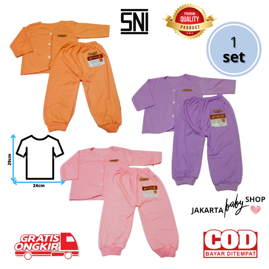 BAJU BAYI CELANA BAYI SETELAN BAYI BAJU BAYI NEWBORN BAJU BAYI BARU LAHIR ATASAN BAYI BAJU BAYI KADO MURAH BAJU BAYI LUCU BAJU BAYI SERI WARNA EKONOMIS GIFT SET WARNA SNI LUSIANA E