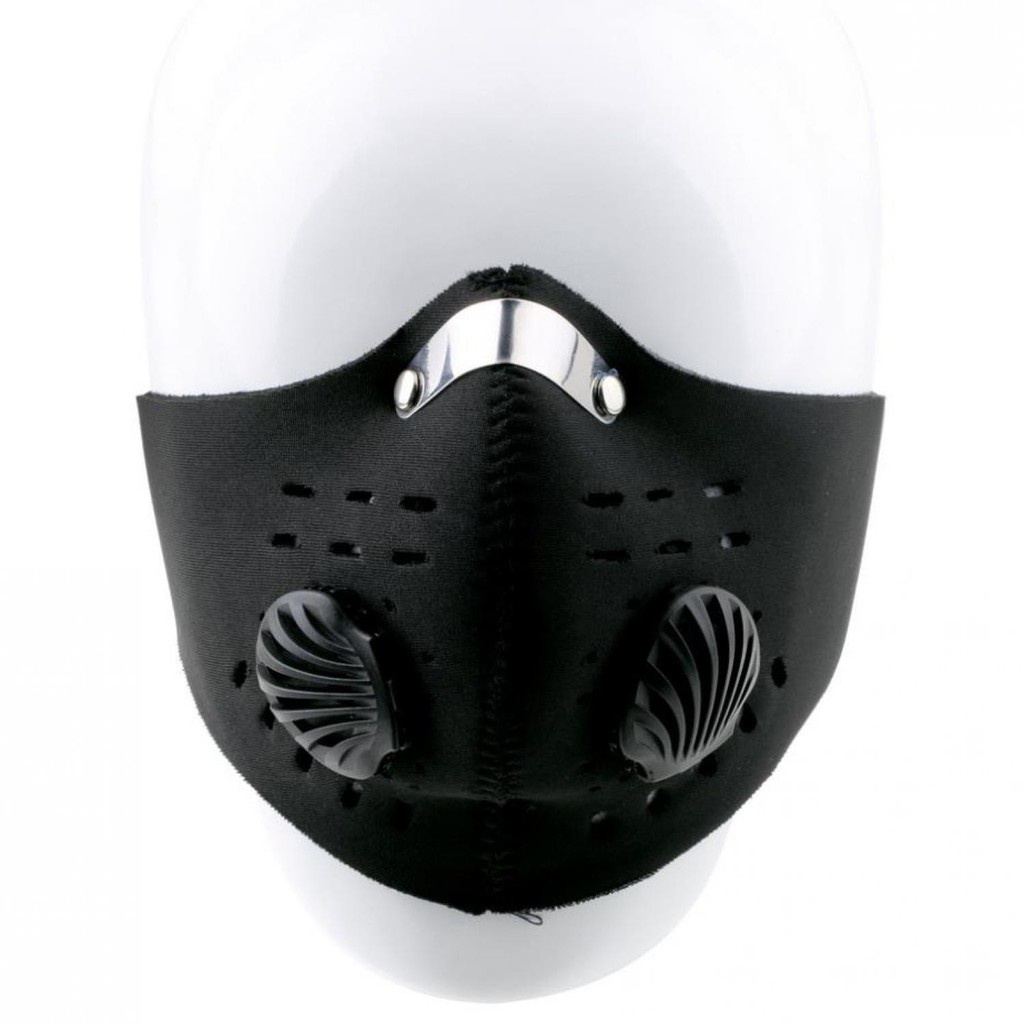 Masker Motor Filter Anti Polusi Penutup Mulut Half Face Cover Air Breathing Penyaring Udara