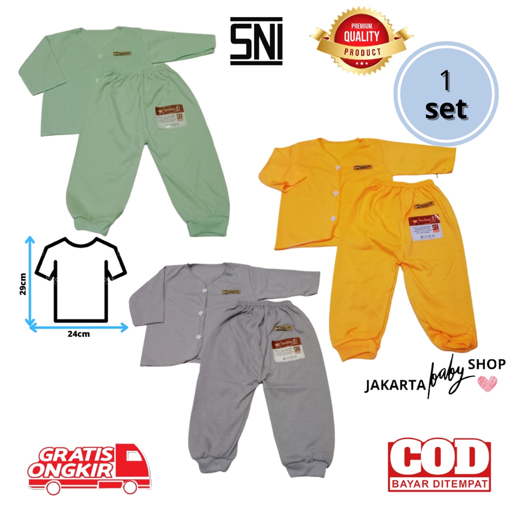 BAJU BAYI CELANA BAYI SETELAN BAYI BAJU BAYI NEWBORN BAJU BAYI BARU LAHIR ATASAN BAYI BAJU BAYI KADO MURAH BAJU BAYI LUCU BAJU BAYI SERI WARNA EKONOMIS GIFT SET WARNA SNI LUSIANA E