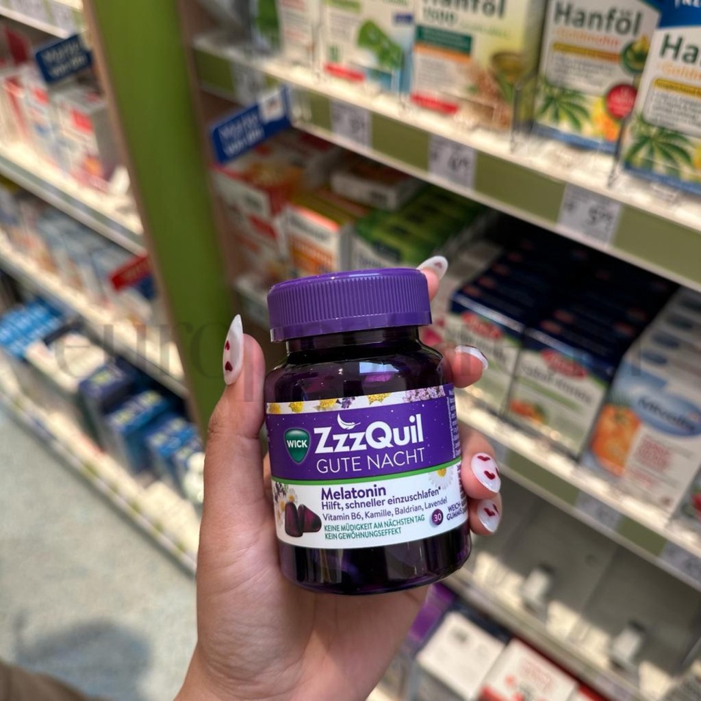 PRE ORDER Wick ZzzQuil Gute Nacht Melatonin