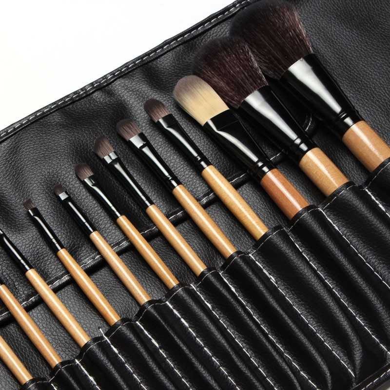 [COD] Set Kuas Make Up Profesional 15Pcs 32pcs 24pcs 20pcs Pouch Brush Makeup Tools Perlengkapan Kosmetik Aplikator MUA Blushon Powder Eyeshadow Lengkap Perlengkapan Premium Murah