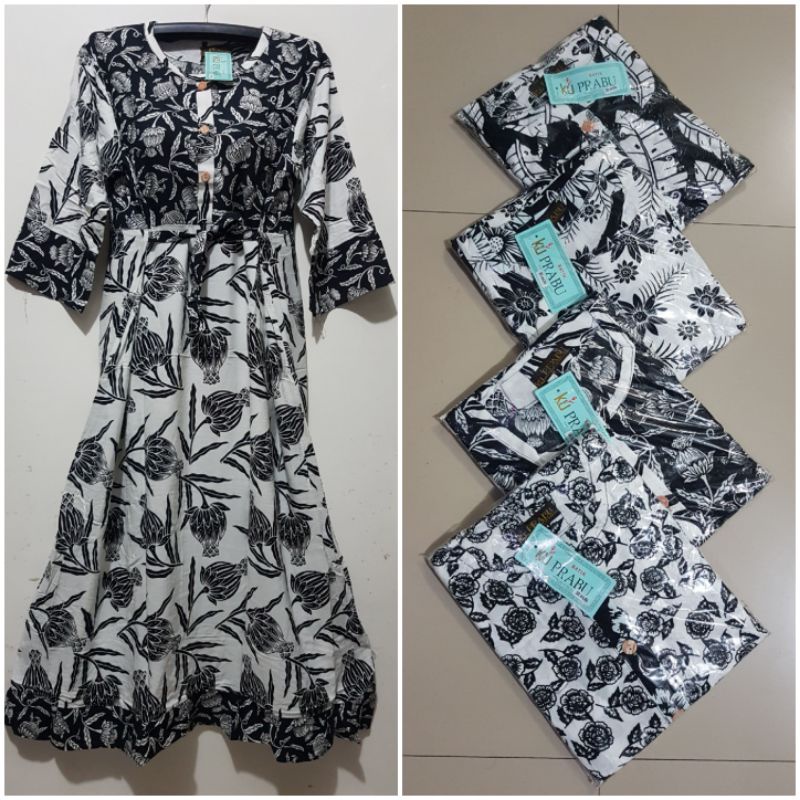 YULI - SEKDRES MAURA LD 110Cm PB 125 CM BATIK KENCANA UNGU PRABU