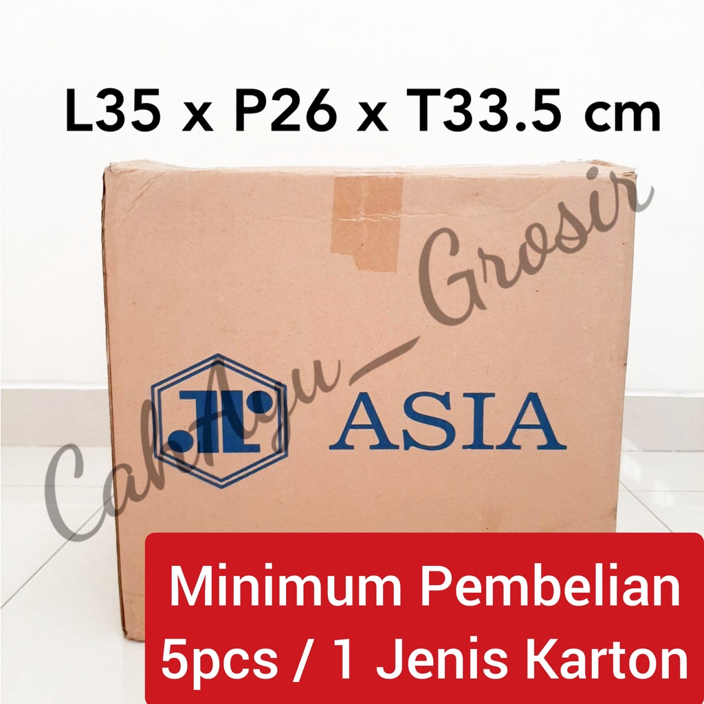 

MINIMUM 5pcs - Karton / Dus / Box / Kardus Bekas - Medium / Besar