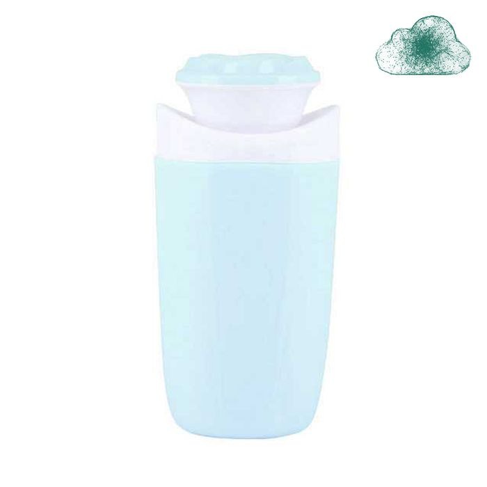 Pelembab Udara Elektrik USB Humidifier Mobil Car Flower Style 250ml Portable