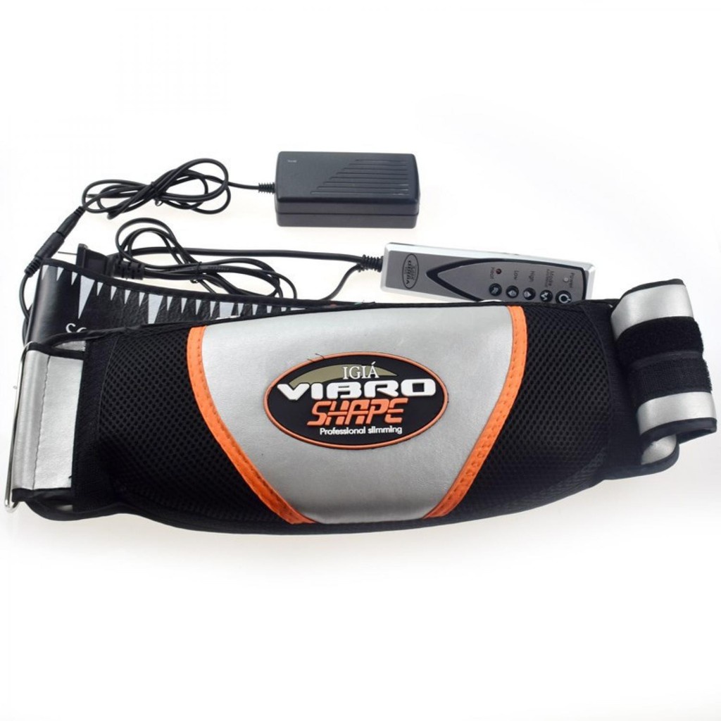 Igia Vibro Shape Professional Slimming Sabuk Getar Pelangsing Vibration Belt Dilengkapi Remote