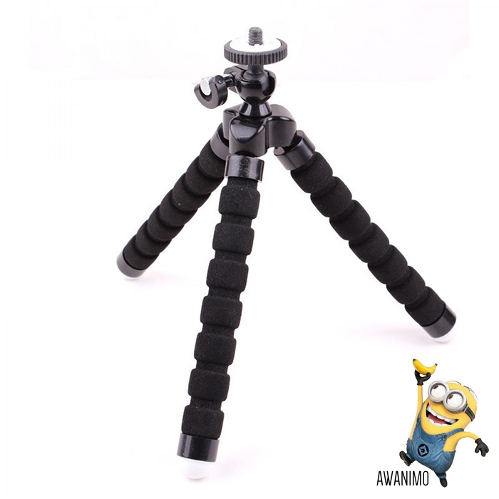 Tripod Mini Flexible Unipod Gorillapod Octopus Action Camera Smartphone Stand