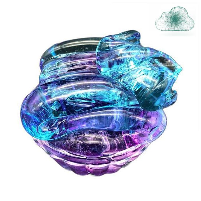 GISIGN Mainan Slime Clear Crystal Colorful Gradient Mud Putty Toys Kids Edukasi Kreatif Lucu 60ml