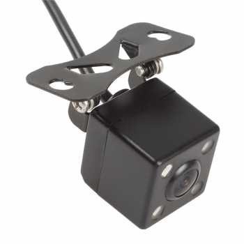 Kamera Parkir Belakang Mobil Dilengkapi 4 LED Night Vision Car Rear Camera Anti Fog Embun