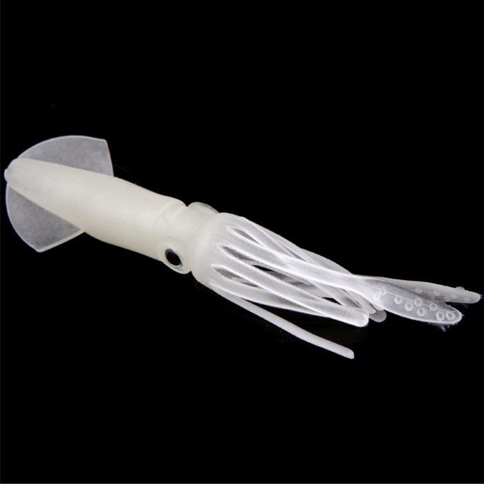 Umpan Pancing Squid Soft Bait Lure 10 PCS Silikon Belatung 50pcs Bentuk Cumi-cumi Mini Silicone Flex