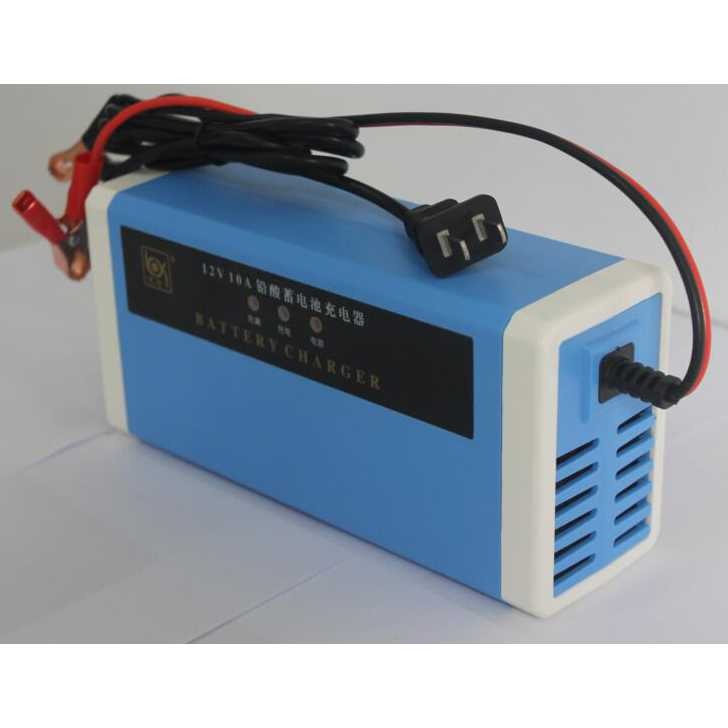 Power Supply Charger Car Motorcycle Accumulator Aki Mobil Motor Lead Acid 12V 10A