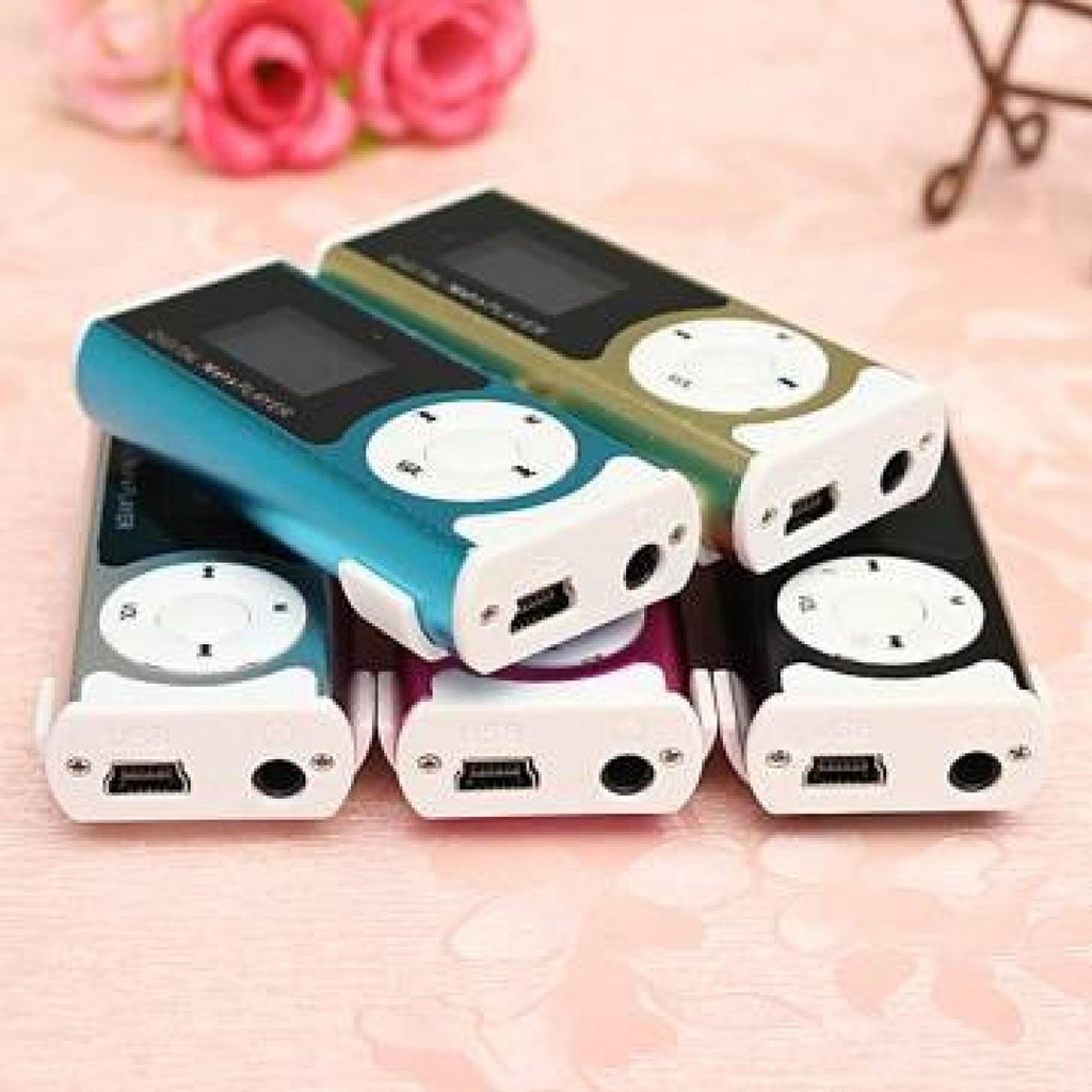 [COD] MP3 Player Audio Slot TF Clip Pemutar Media Musik Lagu Walkman Portabel Portable Mini Multifungsi SD Card Headset Murah Kecil Praktis Garansi 1 Bulan