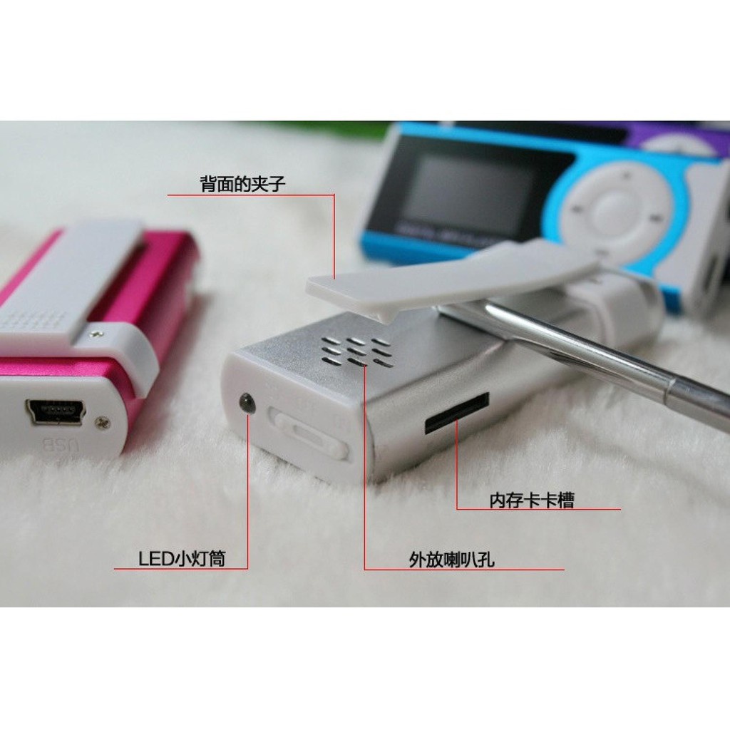 [COD] MP3 Player Audio Slot TF Clip Pemutar Media Musik Lagu Walkman Portabel Portable Mini Multifungsi SD Card Headset Murah Kecil Praktis Garansi 1 Bulan