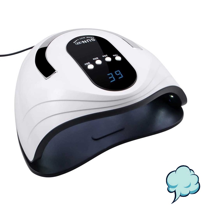 Nail Dryer Mesin Pengering Kutek Kutex Kuku UV Ultraviolet LED Screen Display Smart Sensor 48W