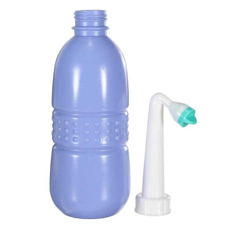 [COD] Spray Semprotan Air Cebok Toilet Pencet Travel Kamar Mandi Portabel Piknik Camping Bidet Sprayer Botol Portable High Quality 450ML