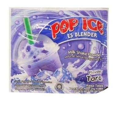 

POP ICE TARO ISI 10 SACHET AYES TOSERBA