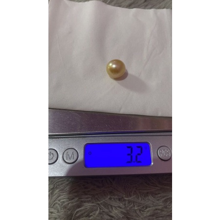 MUTIARA LAUT GOLDEN DEEP GRADE AAA BUTIRAN MUTUARA LAUT LOMBOK GOLD GRADE AAA 3 GRAM