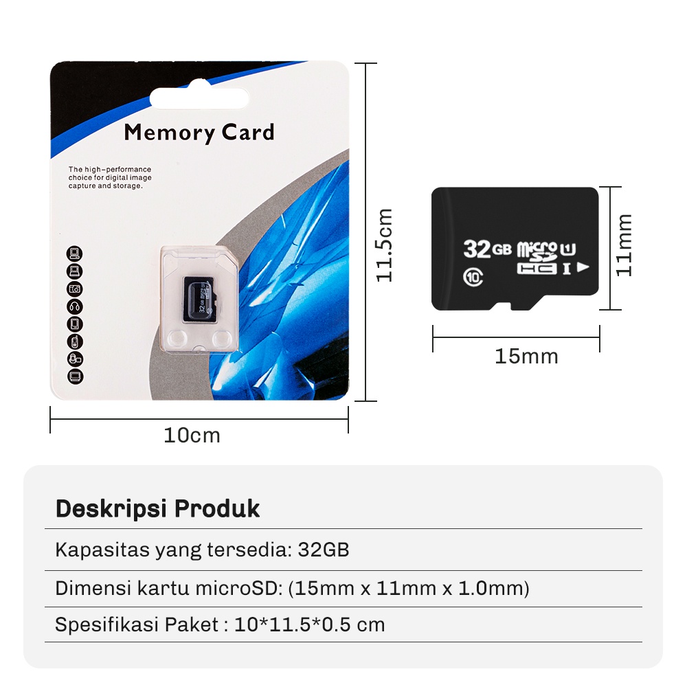 [READY STOCK] Mobeo - Memory Card 32 GB